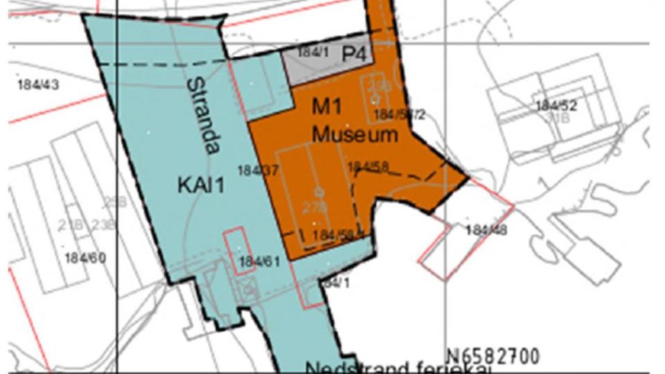 Lenke til artikkel: Varsel om oppstart av planarbeid for endring av Stranda områdeplan på Nedstrand. 