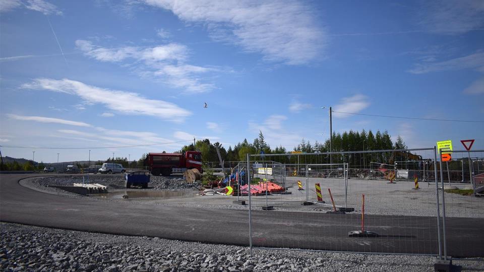 Lenke til artikkel: Omkjøring på E134 i Aksdal 
