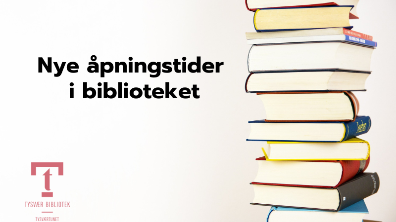 Lenke til artikkel: Nye åpningstider i biblioteket