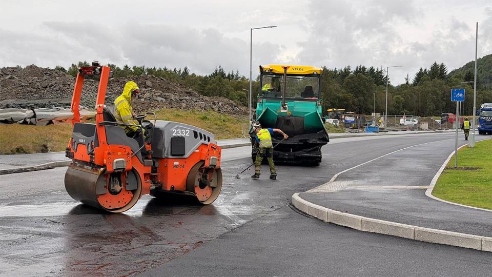 Lenke til artikkel: Aksdal vest nærmer seg målstreken