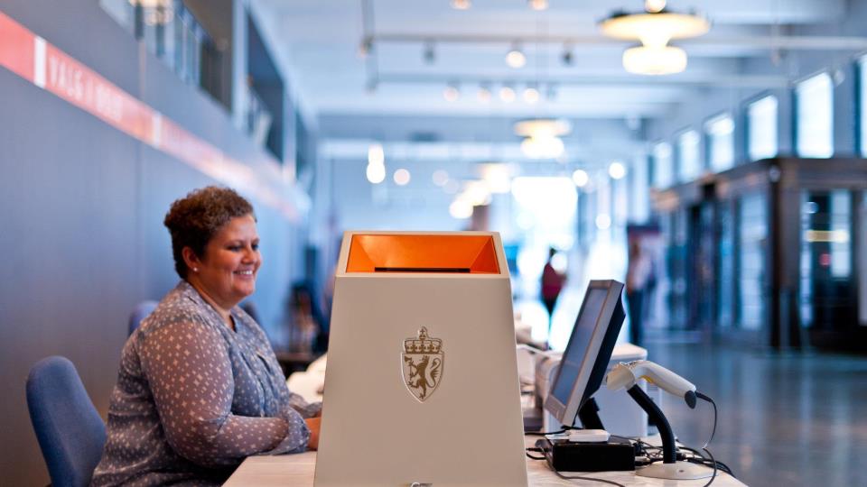 Lenke til artikkel: Her finner du fortløpende tall på valgkvelden