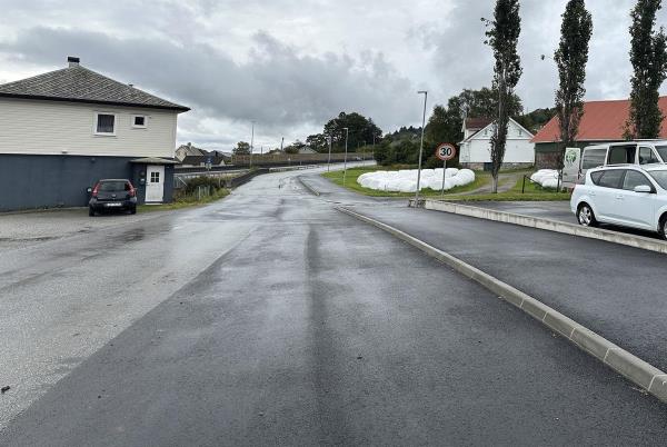 Lenke til artikkel: Tryggere ferdsel i Førre: Nytt fortau er på plass