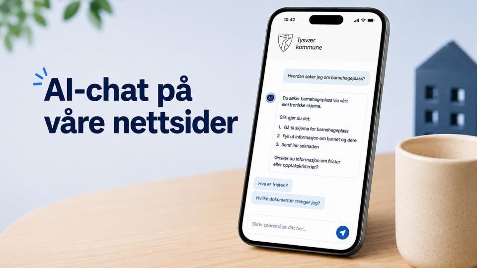 Lenke til artikkel: AI-chat gjør det enklere å finne informasjon på nettsidene våre