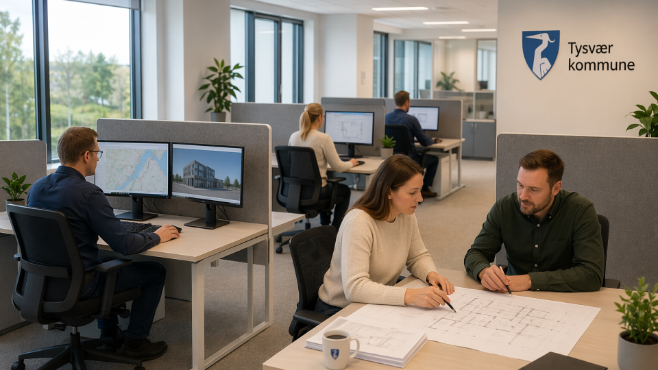 Lenke til artikkel: Lengre saksbehandlingstid for plan, bygg og eiendom i sommer