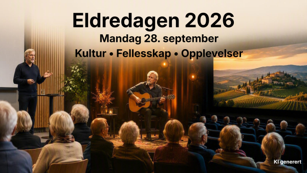 Lenke til artikkel: Velkommen til lokal markering av Eldredagen 2026
