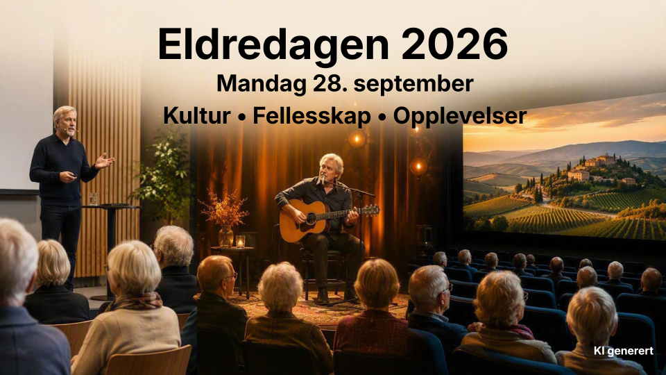Lenke til artikkel: Velkommen til lokal markering av Eldredagen 2026