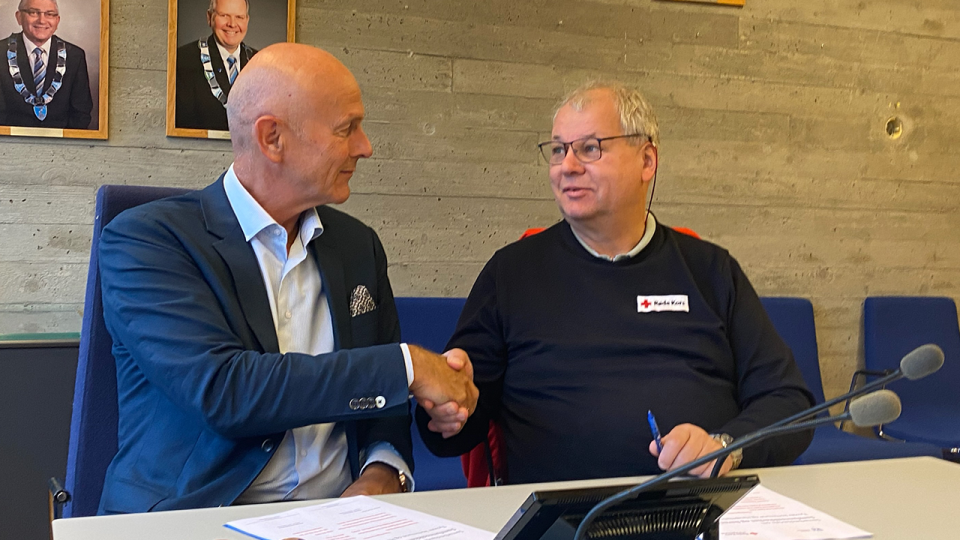 Lenke til artikkel: Tysvær kommune fornyer samarbeidsavtalen med Røde Kors