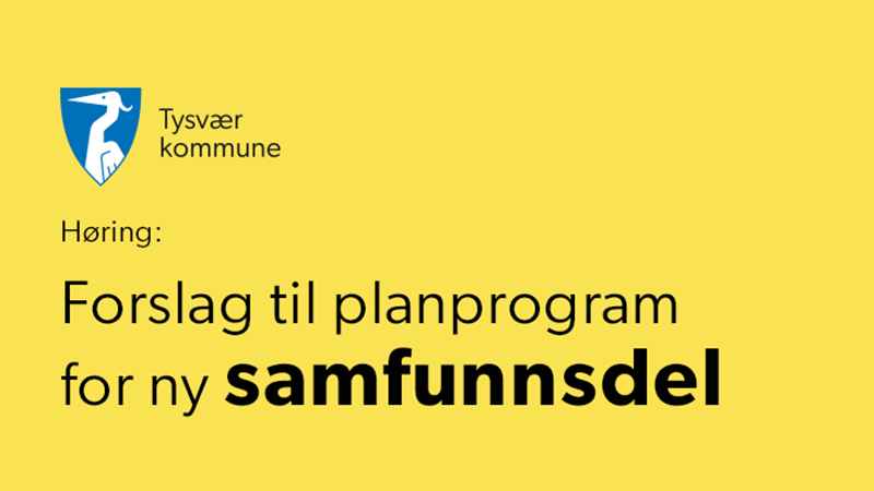 Lenke til artikkel: Høring - Forslag til planprogram for ny samfunnsdel 2022-2034