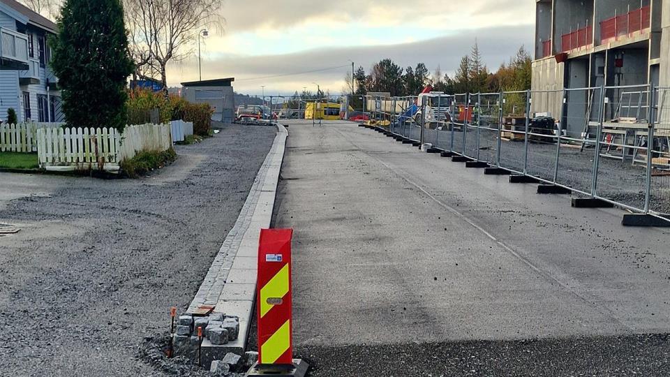 Lenke til artikkel: Endringer i trafikkmønster i Aksdal fra mandag 27. oktober