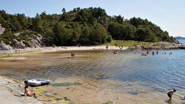 Lenke til artikkel: Oppfølging av badevannskvalitet i Dragavika og på Leirå